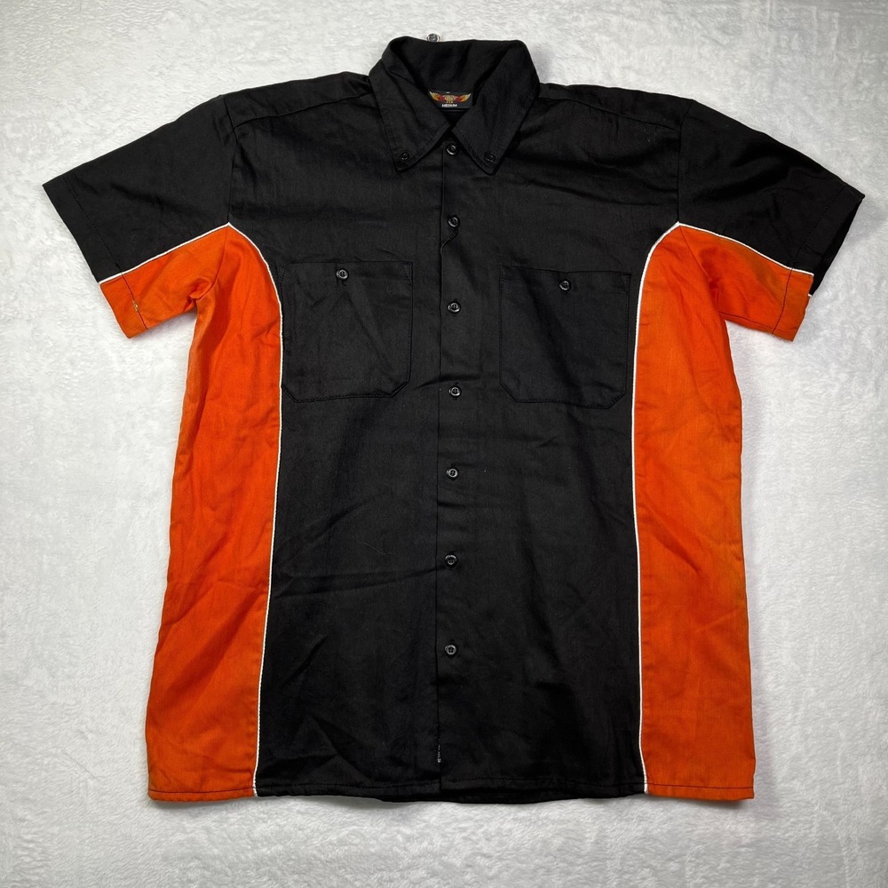 Biker Wear 99th Laconia Bike Week Shirt Men M Black What Happens Here Stays Here
